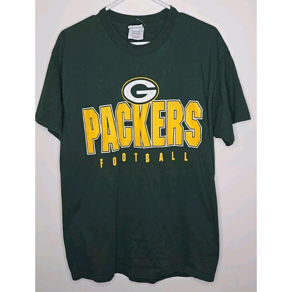 Green Bay Packers T Shirt Adult Unisex L NFL Team Apparel Short Sleeve‎ Football